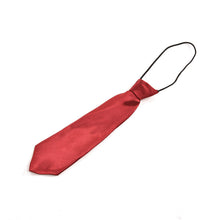 School Boys Children Kids Baby Wedding Solid Colour Elastic Tie Necktie EF8