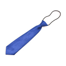 School Boys Children Kids Baby Wedding Solid Colour Elastic Tie Necktie EF8