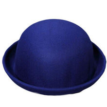 Fashion Women Men Dome Woolen Hemming Warm Formal Hat Tops Hats ing EF8