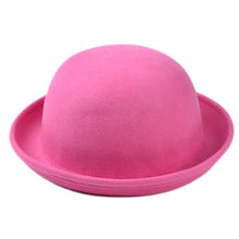 Fashion Women Men Dome Woolen Hemming Warm Formal Hat Tops Hats ing EF8