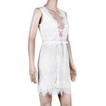 Fashion Women Sexy Women's Bodycon Lace Evening Party Short Mini Dress Plus Size Woman Vestidos EF8