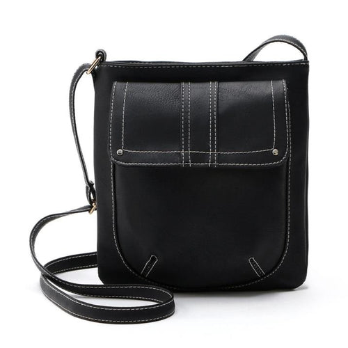 Fashion Womens PU Leather Satchel Cross Body Shoulder Messenger Bag Handbag 6 Colors Classic Style EF8