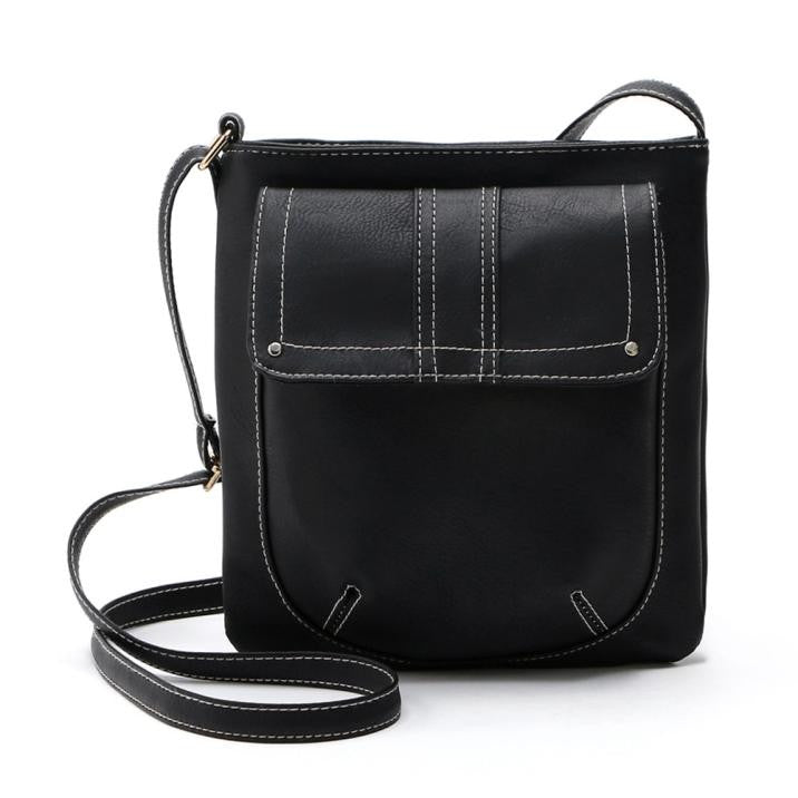 Fashion Womens PU Leather Satchel Cross Body Shoulder Messenger Bag Handbag 6 Colors Classic Style EF8