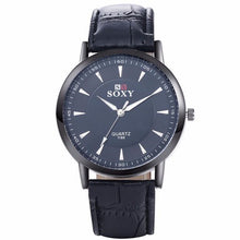 Luxury Fashion Leather Men Quartz Analog Watches Casual Business Watches Men Watch relogio masculino Gift EF8
