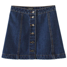 Arrival Denim Skirts Women Pencil Jeans Front Button Package Skirt For Women Ladies EF8
