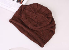 reversible beanie men hat Womens hatssnow caps knit hat skull chunky baggy warm skulliestouca gorro EF8