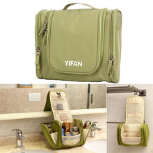 Travel Toiletry Wash Cosmetic Bag Makeup Storage Case Hanging Grooming EF8
