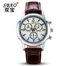 Casual men Watches Luxury Leather Men Military Wrist Watches Men Sports Quartz-Watch Relogio Masculino EF8