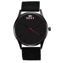 luxury quartz watch Casual Fashion Leather watches reloj masculino men watch Business Sports Wristwatch Clock EF8