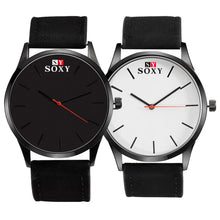luxury quartz watch Casual Fashion Leather watches reloj masculino men watch Business Sports Wristwatch Clock EF8