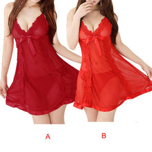 Sexy Pajamas Women Lingerie Three Point Harness Perspective Of Sexy Underwear Set Baby Dolls Sleepwear Exotic Apparel EF8