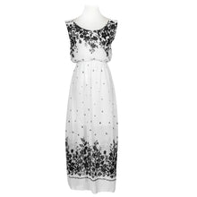 Dress Sexy Print O-neck Sleeveless Women Boho Long Maxi Dress Evening Party Beach Dresses Chiffon Dress Vestidos EF8