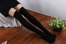 Fashion Women Socks Cotton Women Knit Over Knee Thigh Spiral Pattern High Boot Socks EF8