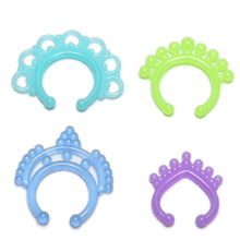 charm circular barbell mixed glow in the dark with multi patterns nose ring EF8