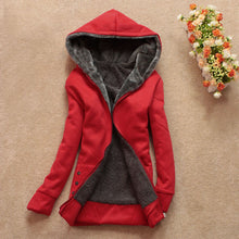 fashionWomen Warm Hooded Coat Thickening Cotton Jacket Parka Overcoat Long Outwear Clothes plus size M-XXXL EF8
