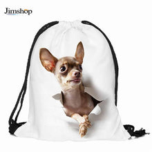 fashion 14 Colors Women Emoji Backpack 3D printing travel softback women mochila drawstring bag mens backpacks EF8