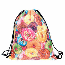 fashion 14 Colors Women Emoji Backpack 3D printing travel softback women mochila drawstring bag mens backpacks EF8