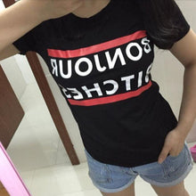 plus size o-neck women clothing t shirt hello bitches print short-sleeved t-shirt women top roupas femininas EF8