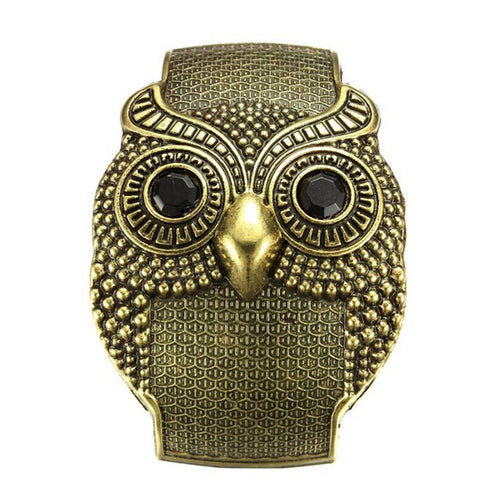 2Colors Retro Classic Women's able Personality Owl Bracelet Jewelry Bangles Bangle EF8