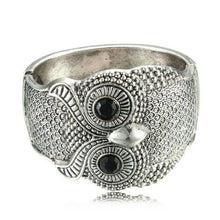 2Colors Retro Classic Women's able Personality Owl Bracelet Jewelry Bangles Bangle EF8
