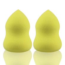 2pc Foundation Sponge Blender Blending Facial Makeup Gourd-Shaped Three-Dimensional Cosmetic Puff Flawless Beauty Powder Puff EF8