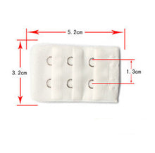 2Pcs Bra Extender 2 Hook Ladies Soft Bra Extension Strap Underwear Strapless EF8