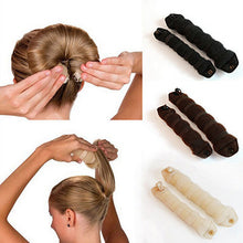 2Pcs Women Ladies Magic Style Hair Styling Tools Buns Braiders Curling Headwear Hair Rope Hair B  Accessories EF8
