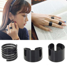 3Pcs Top Of Finger Over The Midi Tip Finger Above The Knuckle Open Ring For women Jewelry EF8