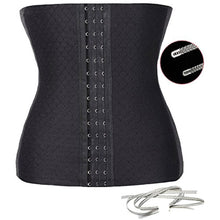 3XL Body Shapers Steel Bones Latex Waist Trainer Women High Waist Cincher Training Corset Underbust Slimming Belt Shaper EF8