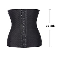 3XL Body Shapers Steel Bones Latex Waist Trainer Women High Waist Cincher Training Corset Underbust Slimming Belt Shaper EF8
