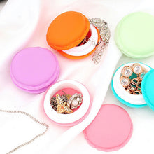 4*4*2CM Cute C y Color Macaron Mini Storage Box Jewelry Box Pill Carrying Cases Birthday Gift EF8