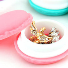 4*4*2CM Cute C y Color Macaron Mini Storage Box Jewelry Box Pill Carrying Cases Birthday Gift EF8