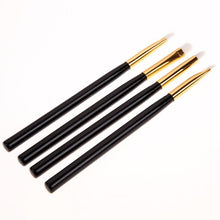 4pc Makeup Brushes Set Synthetic Kabuki Flat Foundation Eyeshadow Eyeliner Lip Cosmetic Brushes Maquiagem StockClearance EF8