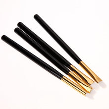 4pc Makeup Brushes Set Synthetic Kabuki Flat Foundation Eyeshadow Eyeliner Lip Cosmetic Brushes Maquiagem StockClearance EF8