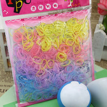 400Pcs Child Baby TPU Hair Holders Rubber B s Elastics Girl's Tie Gum EF8