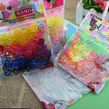 400Pcs Child Baby TPU Hair Holders Rubber B s Elastics Girl's Tie Gum EF8