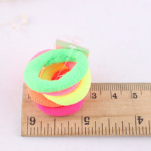 40Pcs Colorful Child Hair Holders Cute Rubber Hair B s Elastics Accessories 3cm Girl Women Charms Tie Gum Headb s EF8