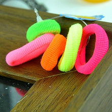 40Pcs Colorful Child Hair Holders Cute Rubber Hair B s Elastics Accessories 3cm Girl Women Charms Tie Gum Headb s EF8