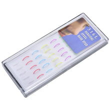 40pcs box Neon Color Surgical Stainless Steel Fake Piercing Hoop Nose Ring EF8