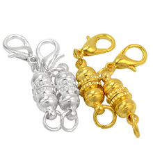 4Pcs Strong Ball Magnetic Clasps For Necklace Bracelet Chain Buckle Hook Jewelry Findings EF8