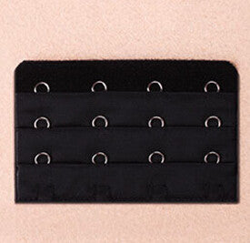 4Pcs Ladies Useful Bra Extenders Strap Extension 4 Hooks 4 Rows Adjustable Belt Buckle Multi Color Available  EF8