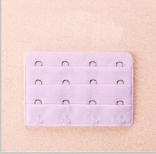 4Pcs Ladies Useful Bra Extenders Strap Extension 4 Hooks 4 Rows Adjustable Belt Buckle Multi Color Available  EF8