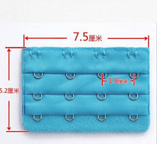 4Pcs Ladies Useful Bra Extenders Strap Extension 4 Hooks 4 Rows Adjustable Belt Buckle Multi Color Available  EF8