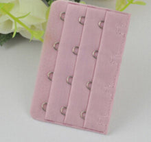 4Pcs Ladies Useful Bra Extenders Strap Extension 4 Hooks 4 Rows Adjustable Belt Buckle Multi Color Available  EF8