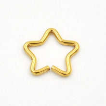 5 Colors s Punk Ear Cuff Wrap Five Pointed Star Clip On Earring Non Piercing Jewelry EF8