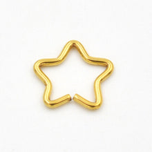 5 Colors s Punk Ear Cuff Wrap Five Pointed Star Clip On Earring Non Piercing Jewelry EF8