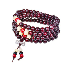 5 Colors 6mm 108 Prayer Bead Mala Multi-layer Bracelet Women Men S alwood Buddhist Buddha Meditation Bracelets EF8
