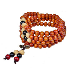 5 Colors 6mm 108 Prayer Bead Mala Multi-layer Bracelet Women Men S alwood Buddhist Buddha Meditation Bracelets EF8