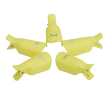 5pc Remover Gel Polish Nail Art Soakers UV Nail Degreaser Polish Wrap Tool Nails Remover Soak Off Cap Clip EF8