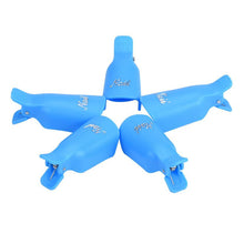 5pc Remover Gel Polish Nail Art Soakers UV Nail Degreaser Polish Wrap Tool Nails Remover Soak Off Cap Clip EF8